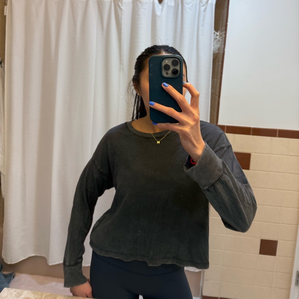 Charcoal long sleeve